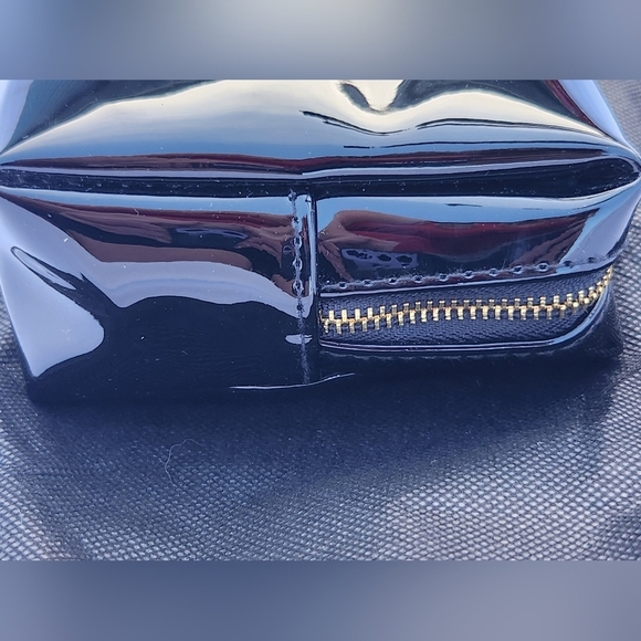 Yves Saint Laurent YSL Black Cosmetic Pouch With Dust Bag NEW - Picture 7 of 9